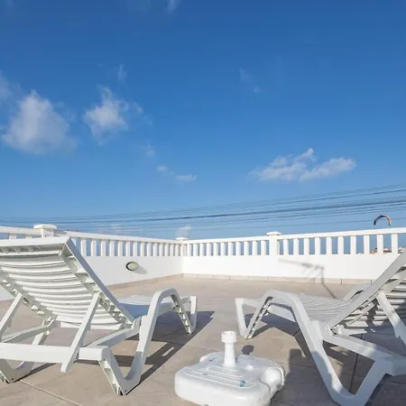 Sea Views Private Terrace 2br House Near The Feriehus Telde