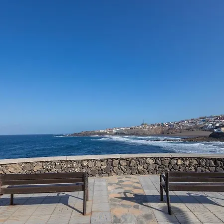 Sea Views Private Terrace 2br House Near The Semesterbostad Telde